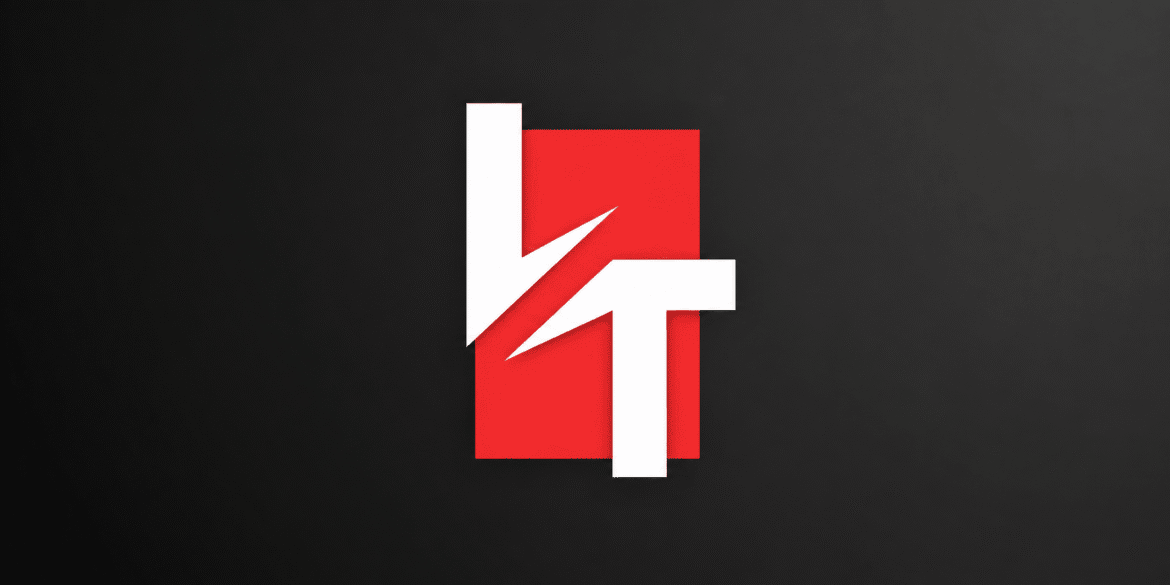 LEMAR TECHNOLOGY GROUP logo in white and red on a black background.